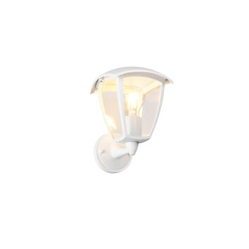 Trio VENTA Vägglampa Vit, 1-ljuskällor