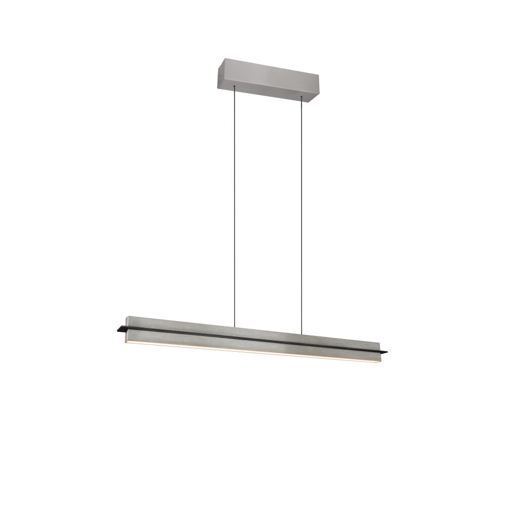 Trio Emerson Pendelbelysning LED Nickel matt, 1-ljuskällor main product photo