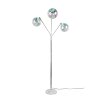 Trio Paxton Golvlampa Krom, 3-ljuskällor