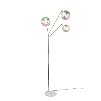 Trio Lampor Paxton Golvlampa Krom, 3-ljuskällor