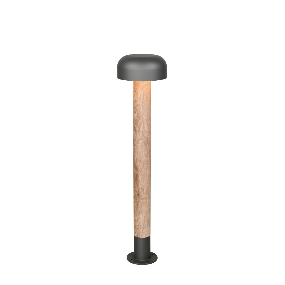 Trio FRASER Golvlampa utomhus Trä ljus, 1-ljuskällor main product photo