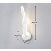 Reality Ginko Vägglampa LED Vit, 1-ljuskällor