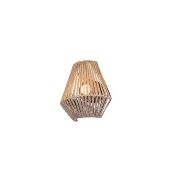 Reality Lira Vägglampa LED Brun, 1-ljuskällor