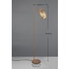 Reality Bidar Golvlampa Brun, 1-ljuskällor