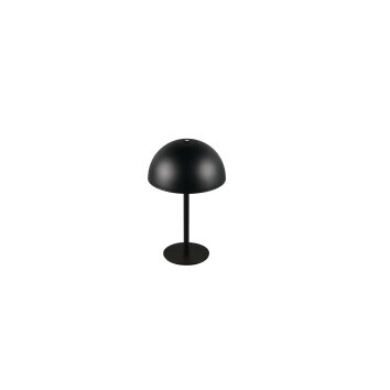 Svamplampa  Reality Munoz Bordslampa LED Svart, 1-ljuskällor