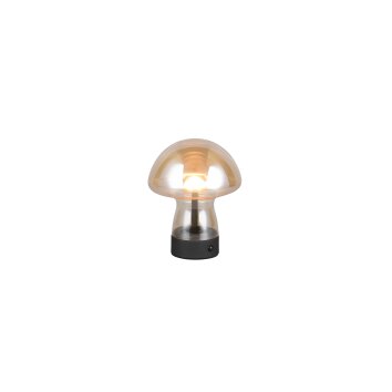 Reality Dooley Bordslampa LED Brun, Guld, 1-ljuskällor