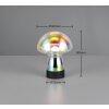 Reality Dooley Bordslampa LED Genomskinlig, klar, 1-ljuskällor