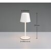 Reality Diaz Bordslampa LED Vit, 1-ljuskällor