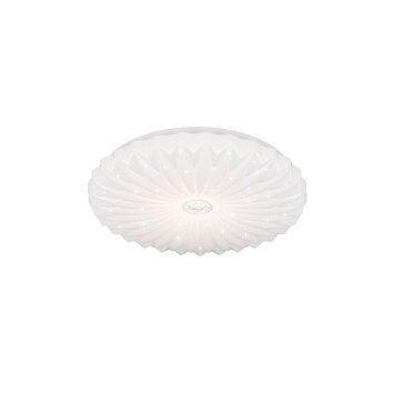 Reality Ataris Taklampa LED Vit, 1-ljuskällor, Fjärrkontroll