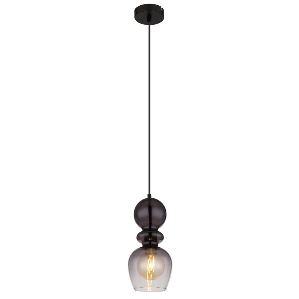Globo Clarity Pendellampa Svart, 1-ljuskällor main product photo