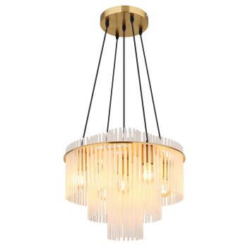 Globo Gorley Pendellampa Guld, 5-ljuskällor