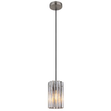 Globo Cayden Pendellampa Nickel matt, 1-ljuskällor