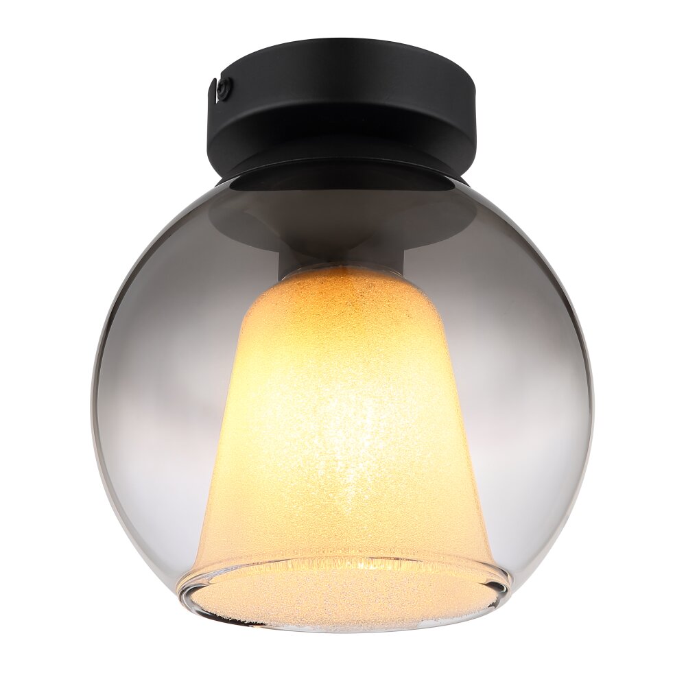 Globo Barry Taklampa Svart, 1-ljuskällor main product photo