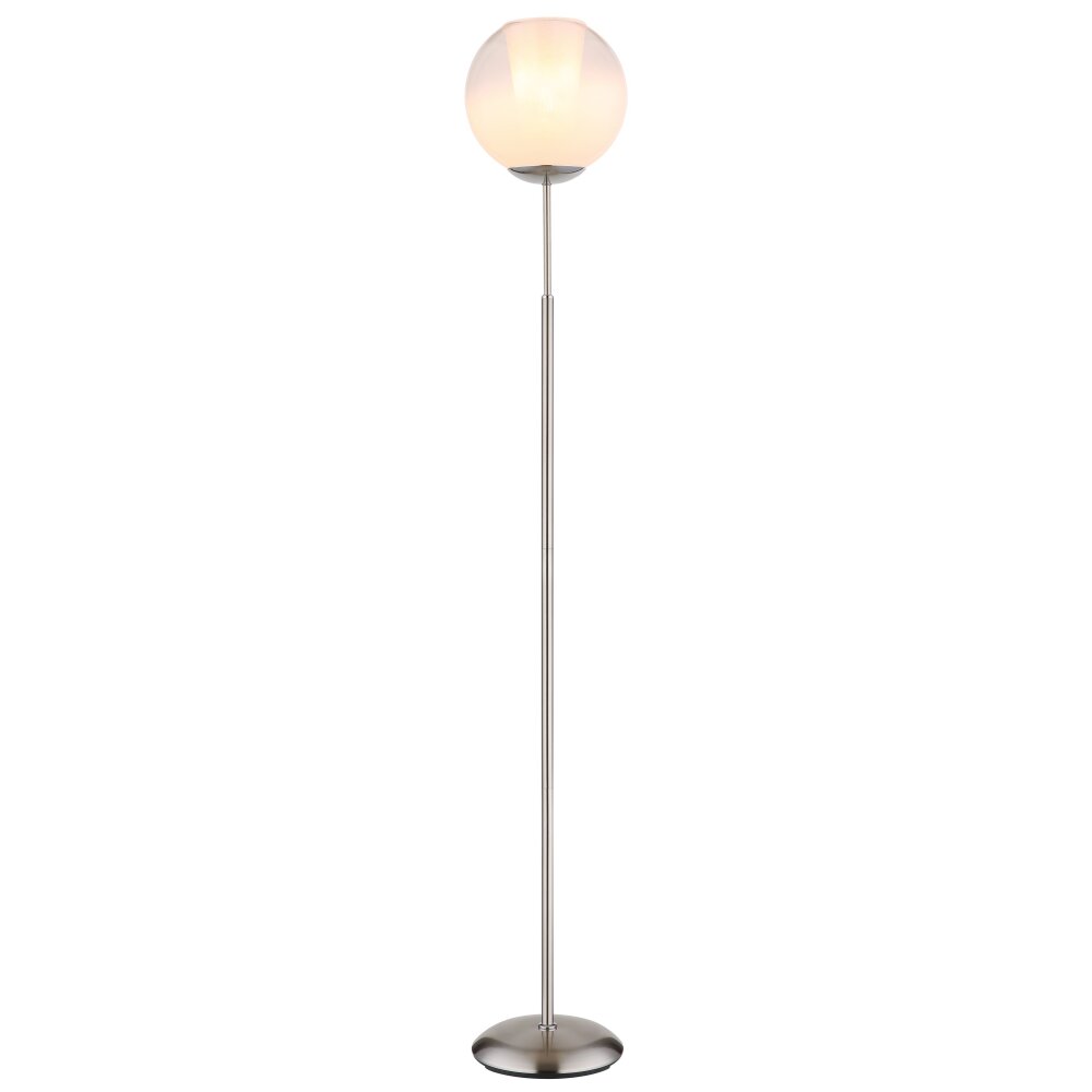Globo Barry Golvlampa Krom, Nickel matt, 1-ljuskällor main product photo