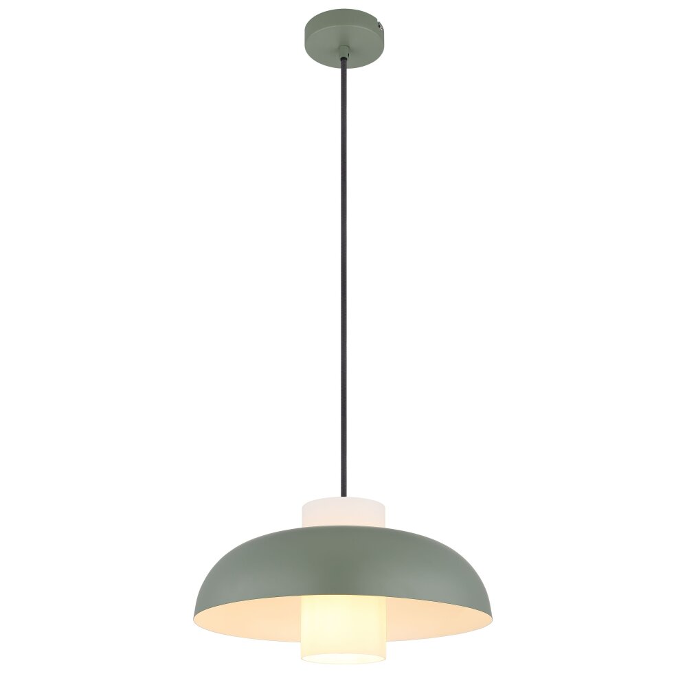 Globo Lowe Pendellampa Grön, 1-ljuskällor main product photo