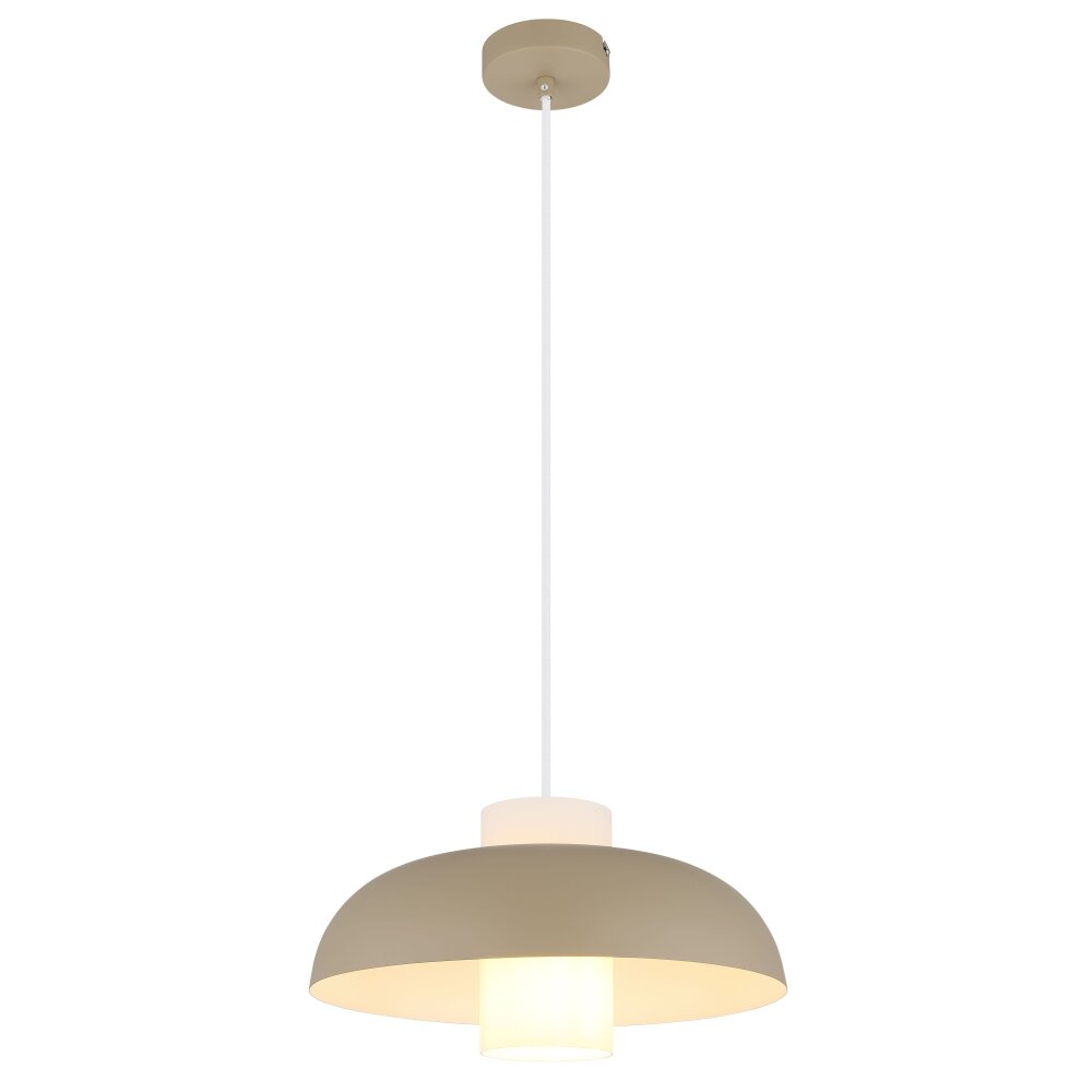 Globo Lowe Pendellampa Sandfärgad, 1-ljuskällor main product photo