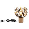 Globo Mika Bordslampa Brun, 1-ljuskällor
