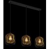 Globo Dichti Pendellampa Svart, 3-ljuskällor Globo Dichti Pendellampa Svart, 3-ljuskällor