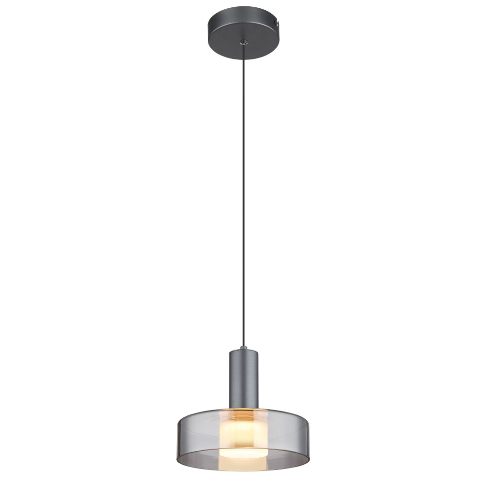 Globo Grant Pendellampa LED Grått, 1-ljuskällor main product photo