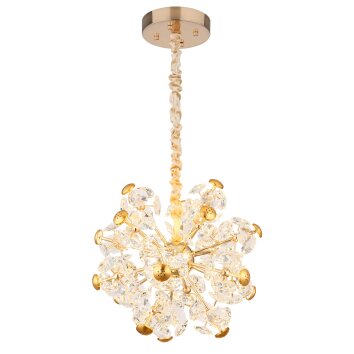 Globo Floriella Pendellampa LED Guld, 1-ljuskällor
