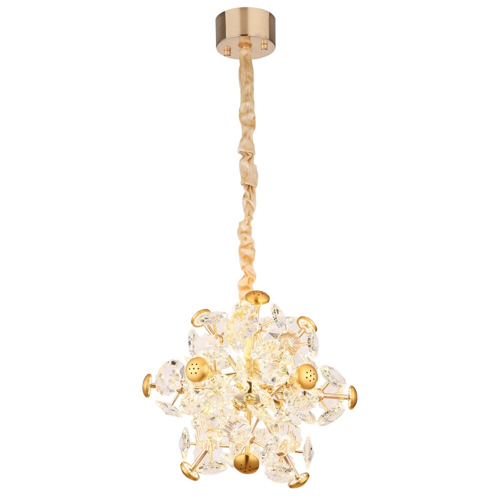 Globo Floriella Pendellampa LED Guld, 1-ljuskällor main product photo