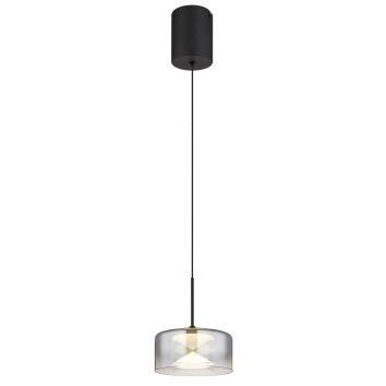 Globo Belinda Pendellampa LED Svart, 1-ljuskällor