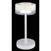 Globo Belinda Bordslampa LED Vit, 1-ljuskällor