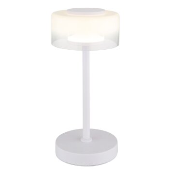 Globo Belinda Bordslampa LED Vit, 1-ljuskällor