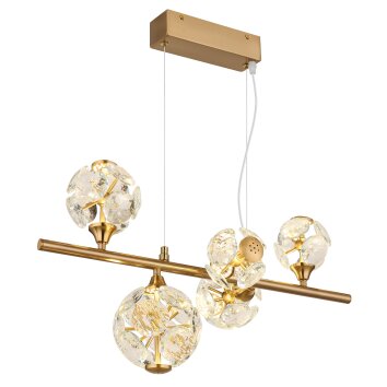 Globo Virina Pendellampa LED Guld, 1-ljuskällor