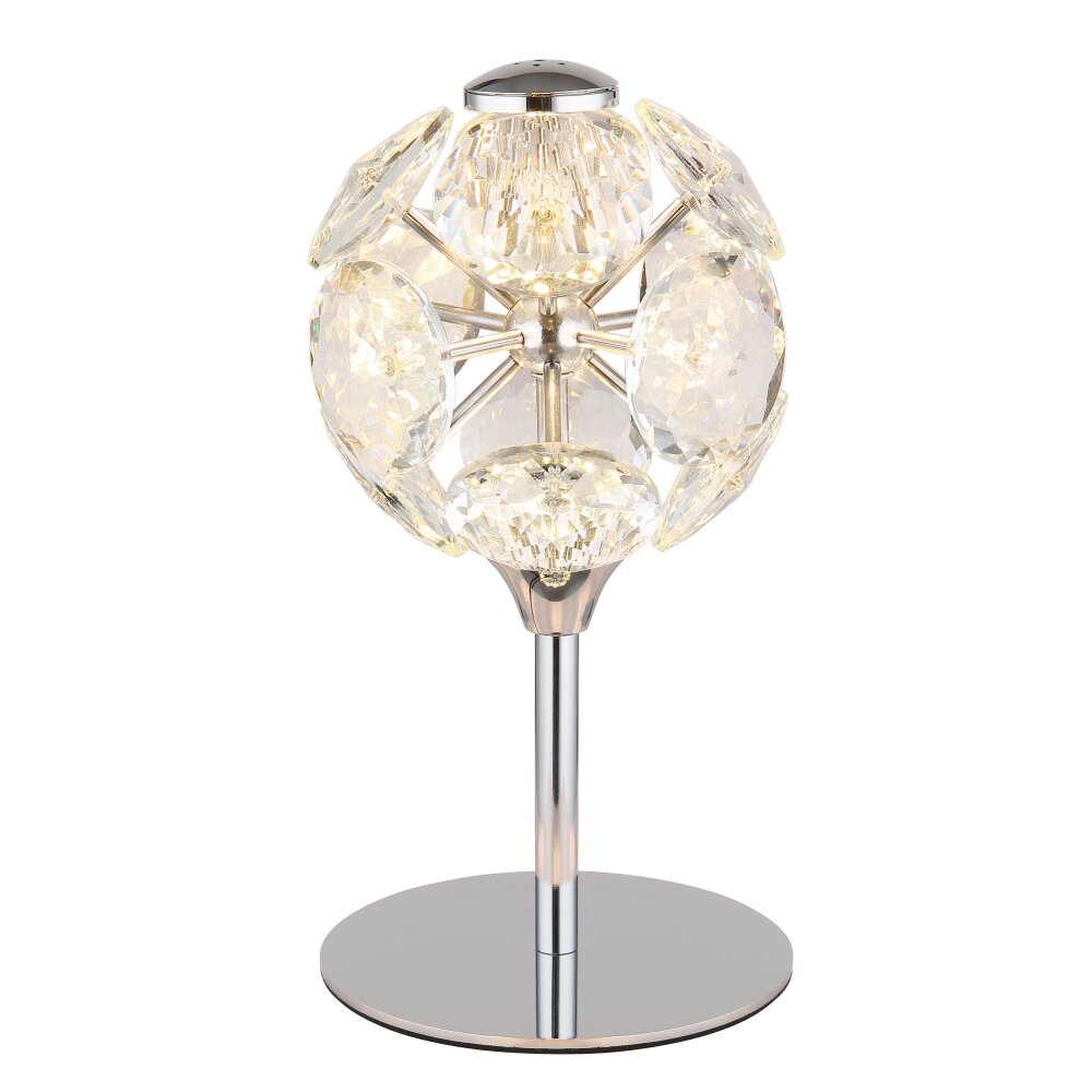 Globo Virina Bordslampa LED Krom, 1-ljuskällor main product photo