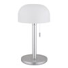 Svamputseende  Globo Norman Bordslampa LED Silver, 1-ljuskällor