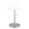 Svamputseende  Globo Norman Bordslampa LED Silver, 1-ljuskällor