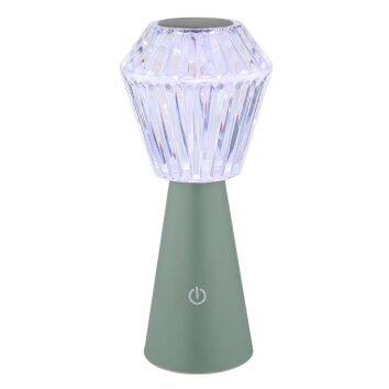 Globo Polimi Bordslampa LED Grön, 1-ljuskällor, Färgväxlare