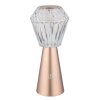 Globo Polimi Bordslampa LED Champagne, 1-ljuskällor, Färgväxlare