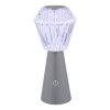 Globo Polimi Bordslampa LED Silver, 1-ljuskällor, Färgväxlare