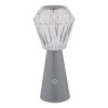 Globo Polimi Bordslampa LED Silver, 1-ljuskällor, Färgväxlare