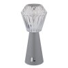 Globo Polimi Bordslampa LED Silver, 1-ljuskällor, Färgväxlare