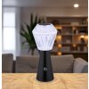 Globo Polimi Bordslampa LED Svart, 1-ljuskällor, Färgväxlare