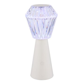 Globo Polimi Bordslampa LED Vit, 1-ljuskällor, Färgväxlare