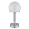 Globo Haku Bordslampa LED Silver, 1-ljuskällor