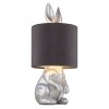 Globo Rabbit Bordslampa Silver, 1-ljuskällor