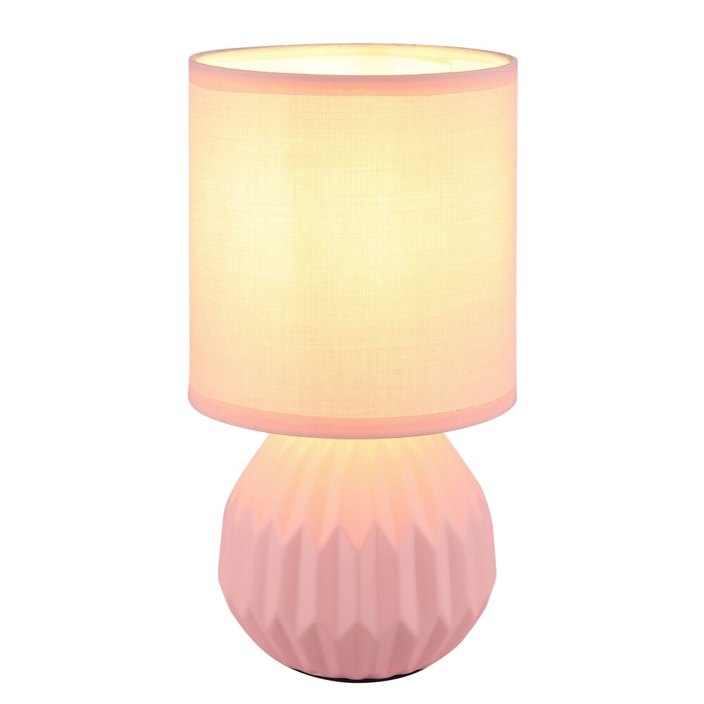 Globo Sylas Bordslampa Rosa, 1-ljuskällor main product photo