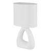 Globo Triangle Bordslampa Vit, 1-ljuskällor