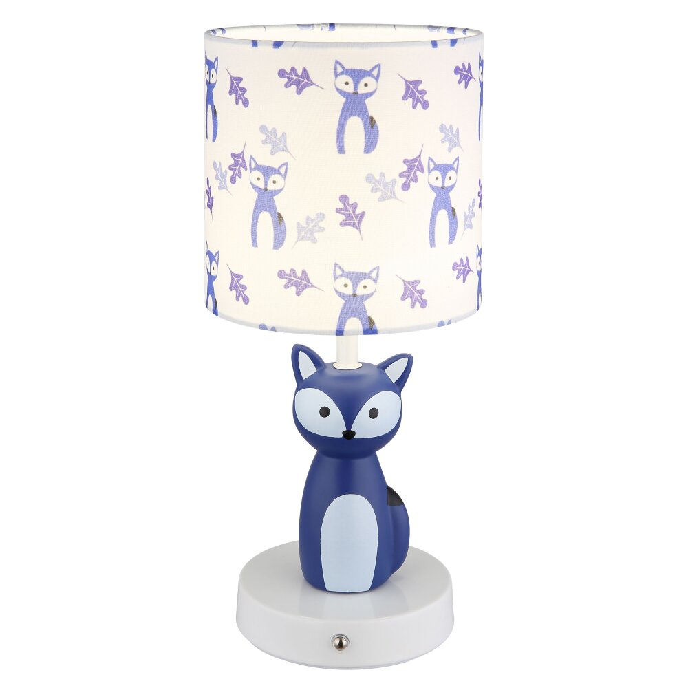 Globo Foxy Bordslampa LED Blå, Vit, 1-ljuskällor main product photo