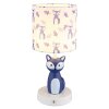 Globo Foxy Bordslampa LED Blå, Vit, 1-ljuskällor