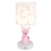 Globo Foxy Bordslampa LED Rosa, Vit, 1-ljuskällor