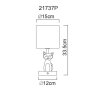 Globo Foxy Bordslampa LED Rosa, Vit, 1-ljuskällor