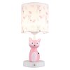 Globo Foxy Bordslampa LED Rosa, Vit, 1-ljuskällor