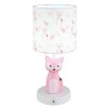 Globo Foxy Bordslampa LED Rosa, Vit, 1-ljuskällor