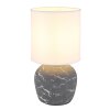Globo Marble Bordslampa Grått, 1-ljuskällor